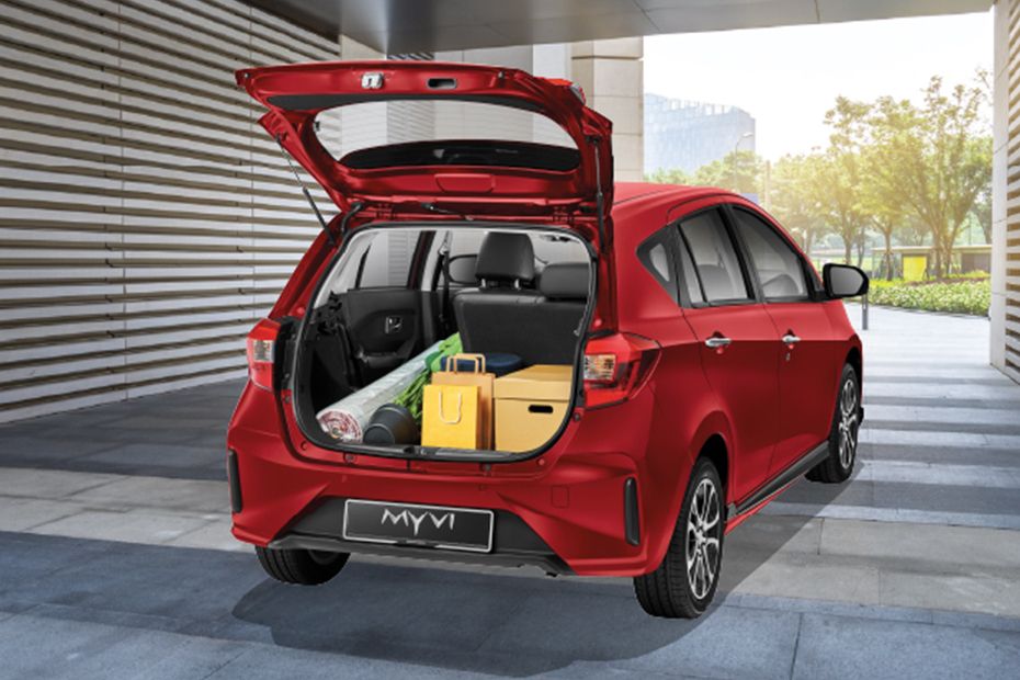 Perodua Myvi Boot Space - Versatile Cargo Area