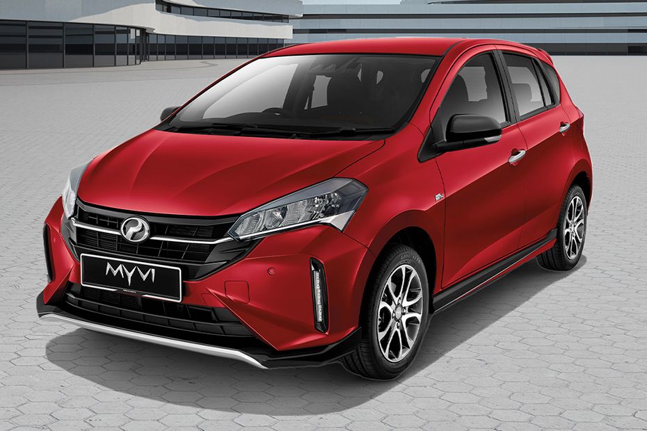 Perodua Myvi Front View - Stylish Design