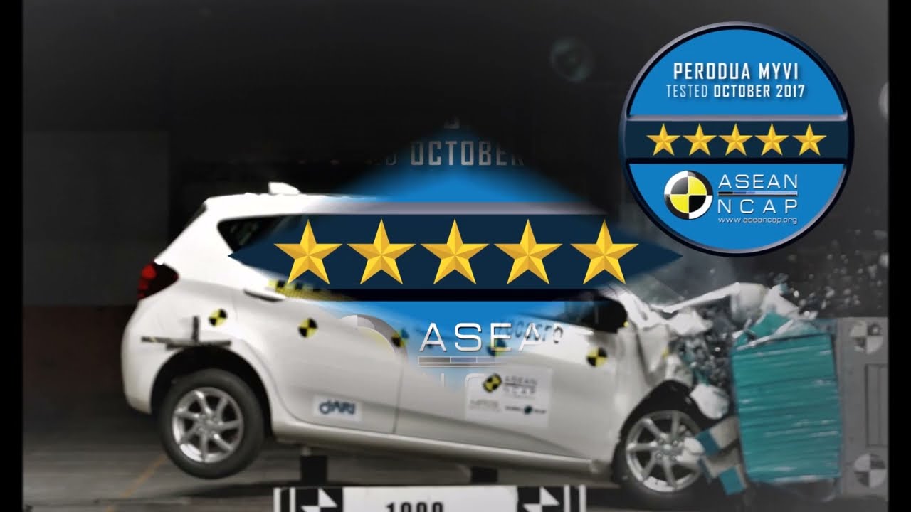 Perodua Myvi - 5 Star ASEAN NCAP